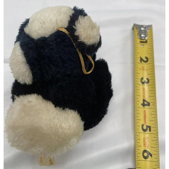 VINTAGE Fun World SKUNK Plush 5" Black and White Tail Stuffed Animal Toy RARE - Picture 14 of 14